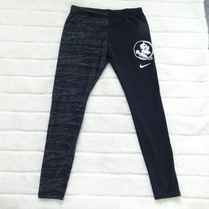 Nike FSU Seminoles  Elastic Waist Pants Black Large